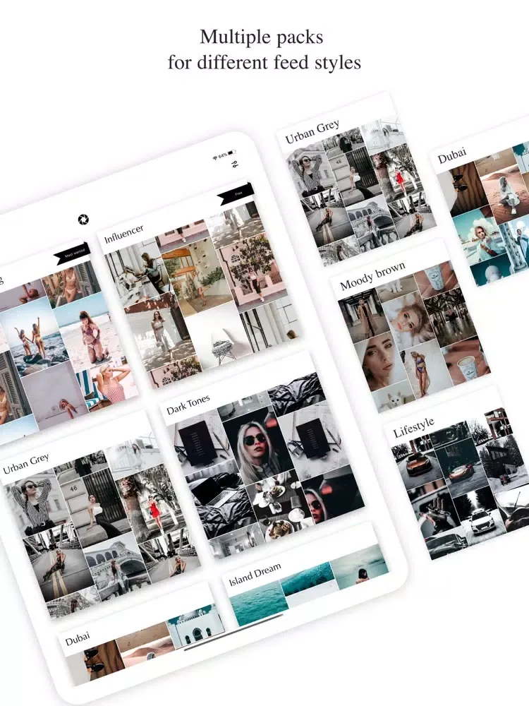 Preseto - Lightroom Presets iPad  سکرین شاٹس