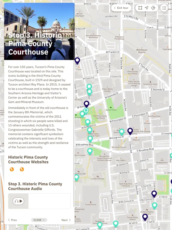 Capturas de pantalla de Presidio Museum Tours iPad 