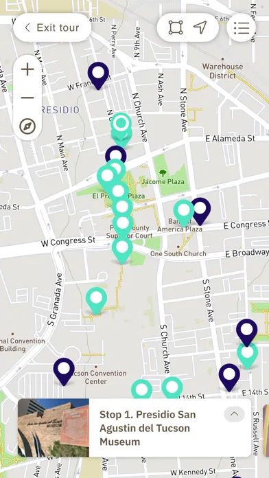 Capturas de pantalla de Presidio Museum Tours