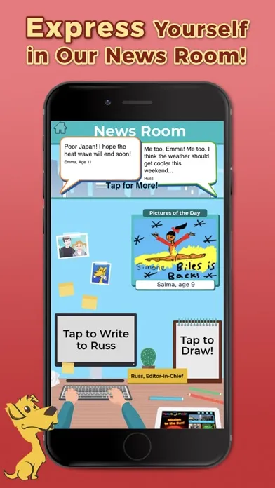 Скриншоты News-O-Matic: Reading for Kids