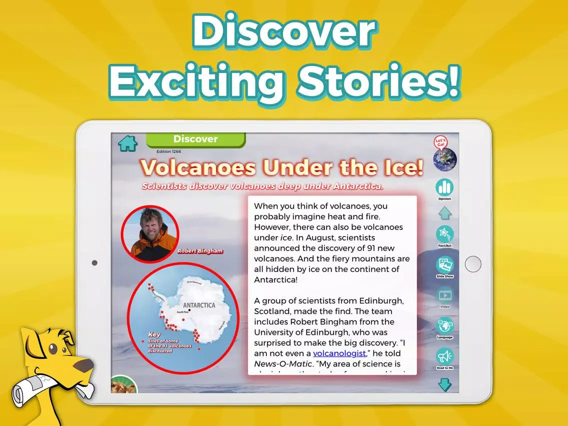 Capturas de pantalla de News-O-Matic: School 2018-19 iPad 
