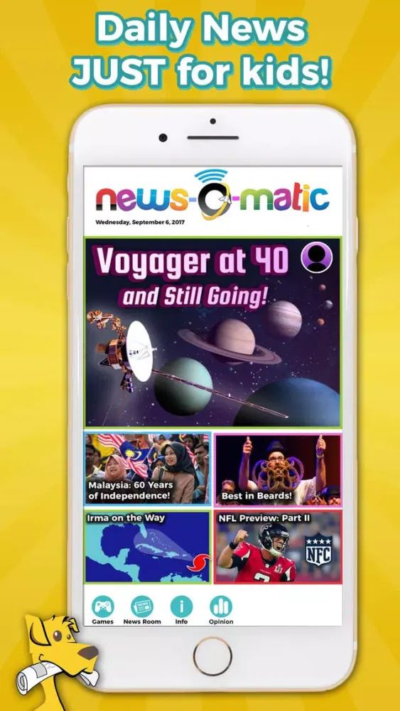 Capturas de pantalla de News-O-Matic: School 2018-19