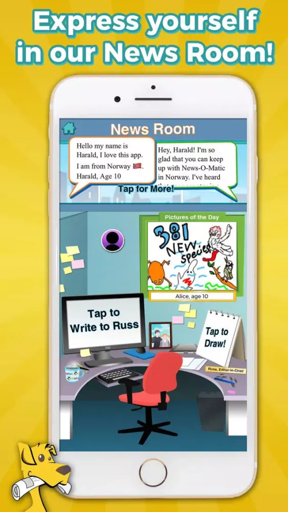 Capturas de pantalla de News-O-Matic: School 2018-19