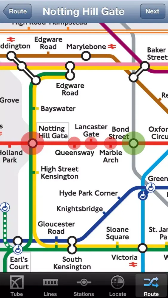 Capturas de pantalla de London Tube