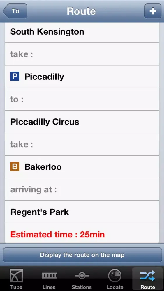 Capturas de pantalla de London Tube