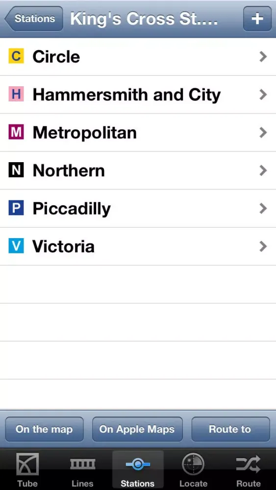 Capturas de pantalla de London Tube