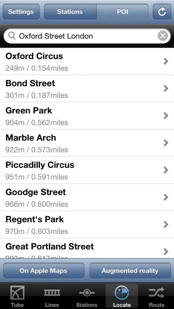 Capturas de pantalla de London Tube