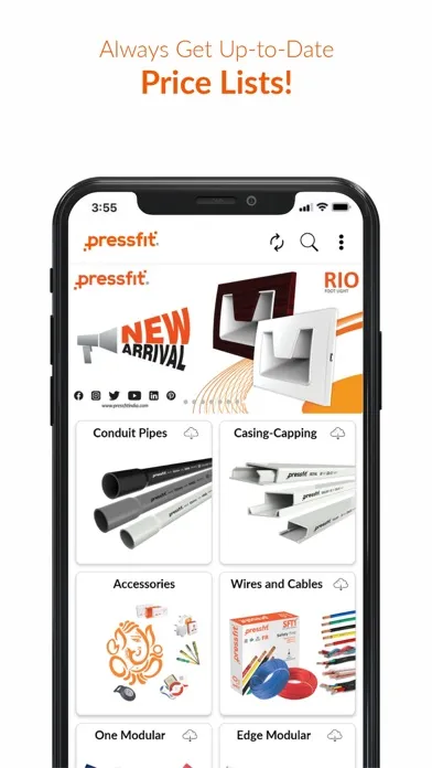 Pressfit Catalogs स्क्रीनशॉट