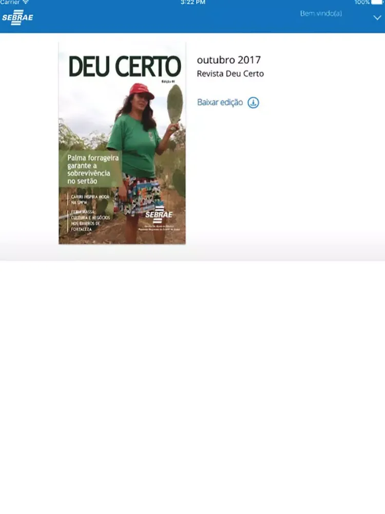 Revista Deu Certo iPad  Ekran Görüntüleri