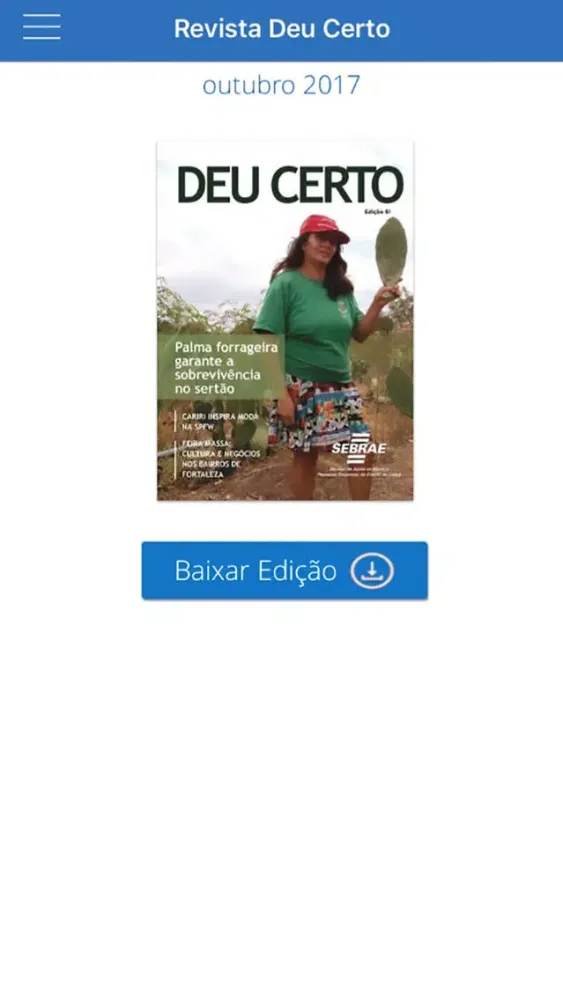 Revista Deu Certo Ekran Görüntüleri
