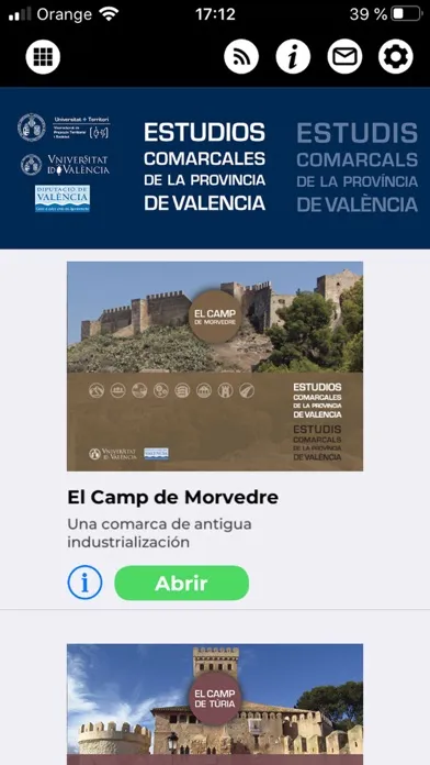 Zrzuty ekranu Comarques de València