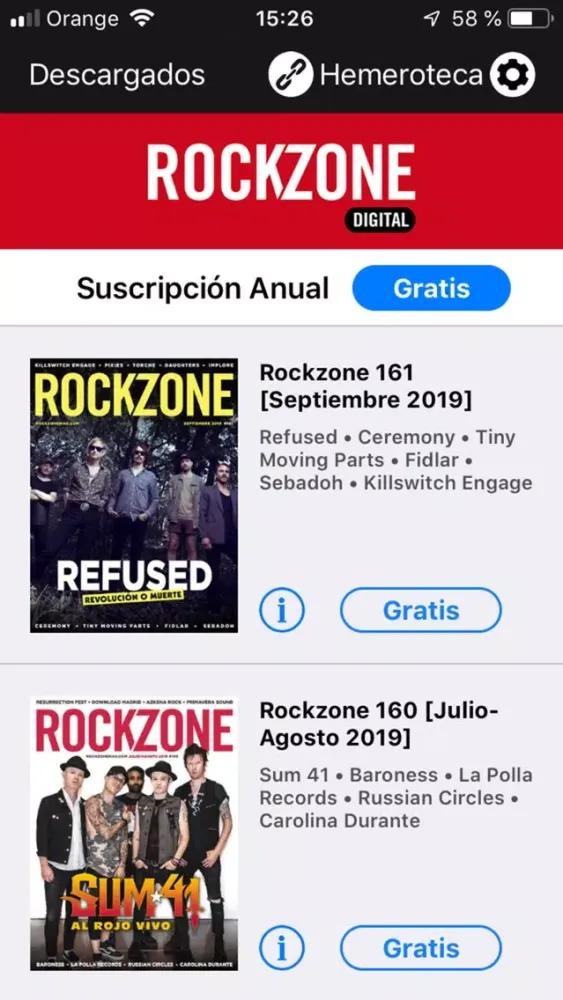 RockZone应用截图