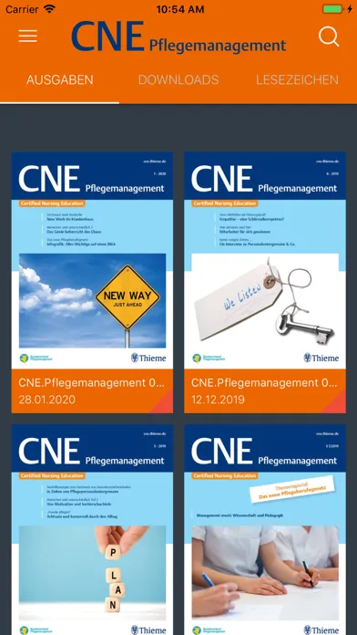 CNE Pflegemanagement Screenshots