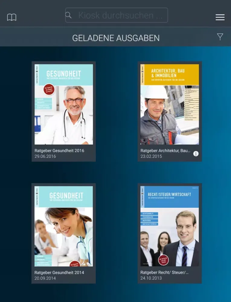 Augsburger Allgemeine Exklusiv iPad 应用截图