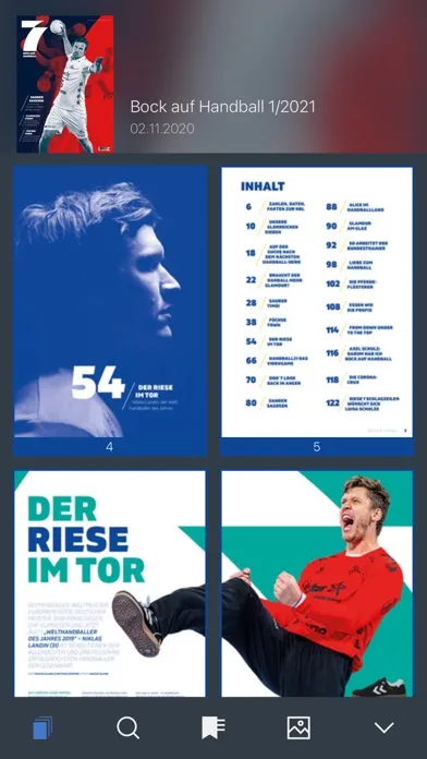 Bock auf Handball - Magazin スクリーンショット