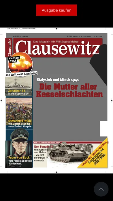 Clausewitz Magazin Screenshots