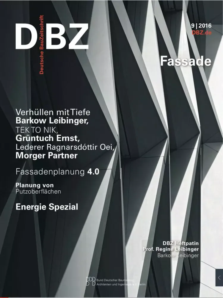 DBZ Deutsche BauZeitschrift iPad 應用截圖