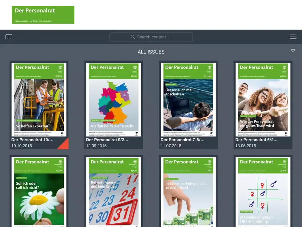 ภาพหน้าจอของ Der Personalrat iPad 