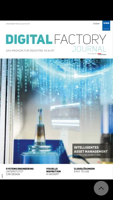 DFJ – Digital Factory Journal Screenshots
