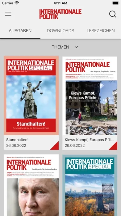 IP INTERNATIONALE POLITIK سکرین شاٹس