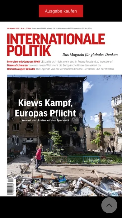 IP INTERNATIONALE POLITIK سکرین شاٹس