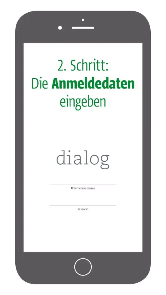 ภาพหน้าจอของ dialog AOK Niedersachsen