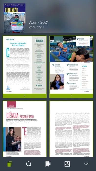 Revista Educação. स्क्रीनशॉट