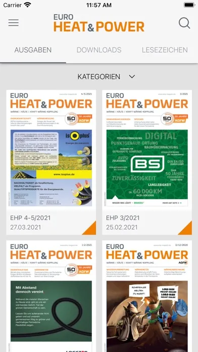 EuroHeat&Power Screenshots