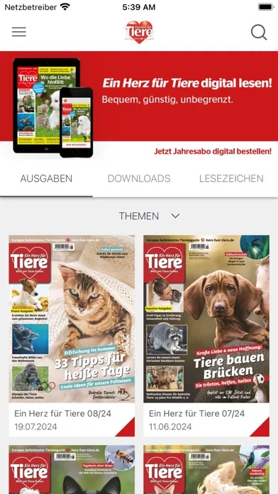Ein Herz für Tiere Magazin 스크린샷