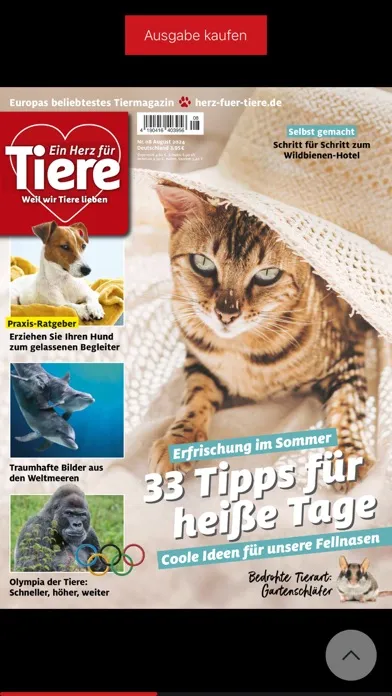 Ein Herz für Tiere Magazin 스크린샷