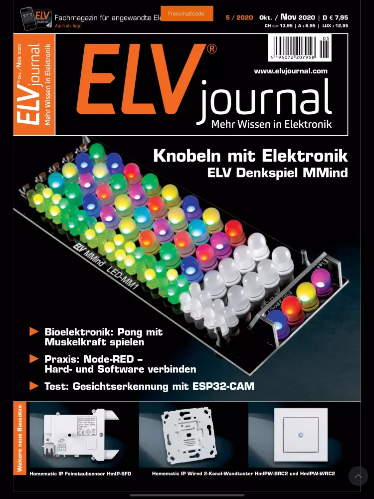 Captures d'écran de ELVjournal