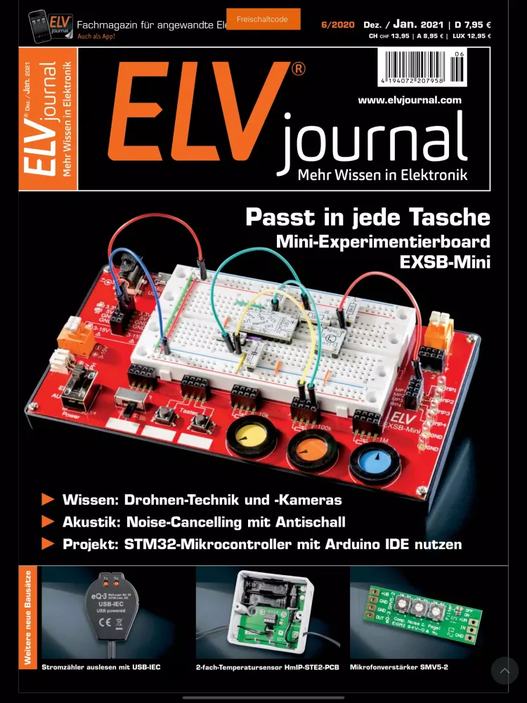 Captures d'écran de ELVjournal