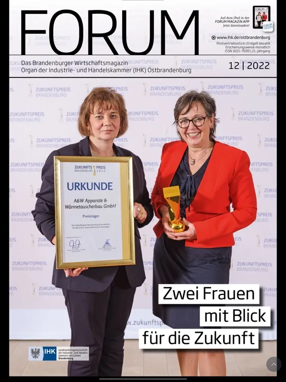 Capturas de tela do Forum IHK-Magazin iPad 