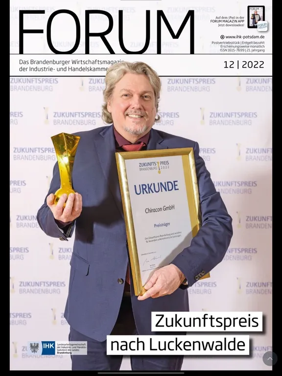 Capturas de tela do Forum IHK-Magazin iPad 