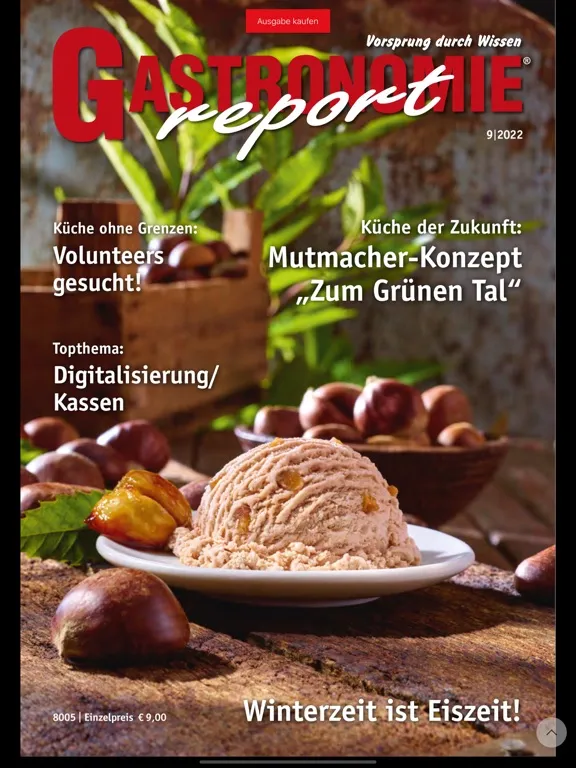 Скриншоты Gastronomie-Report iPad 