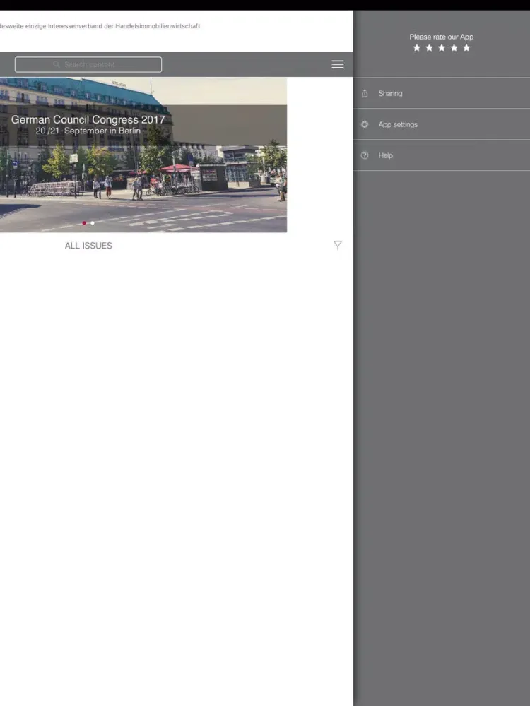 German Council Magazin iPad  سکرین شاٹس
