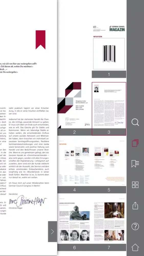 German Council Magazin سکرین شاٹس