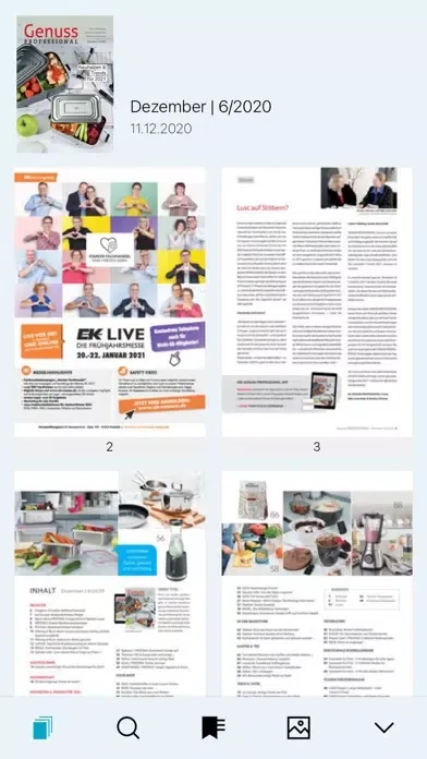 Captures d'écran de Genuss Professional