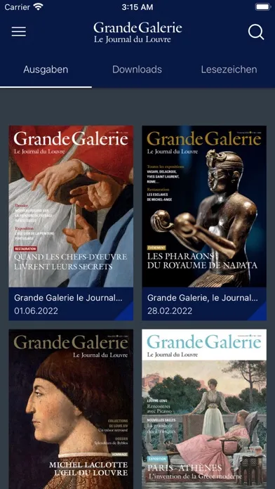 Grande Galerie Ekran Görüntüleri