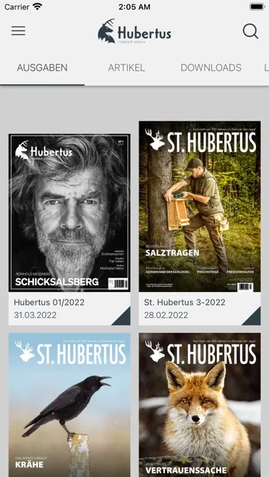 Captures d'écran de Hubertus