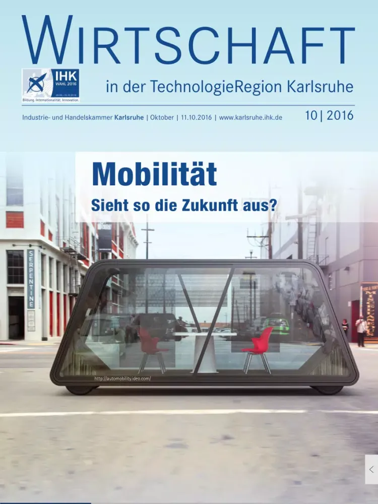 IHK Karlsruhe IHK-Magazin iPad 應用截圖