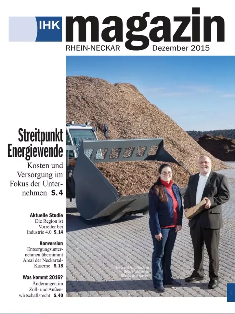 IHK-Magazin der IHK Rhein-Neckar iPad  স্ক্রিনশট