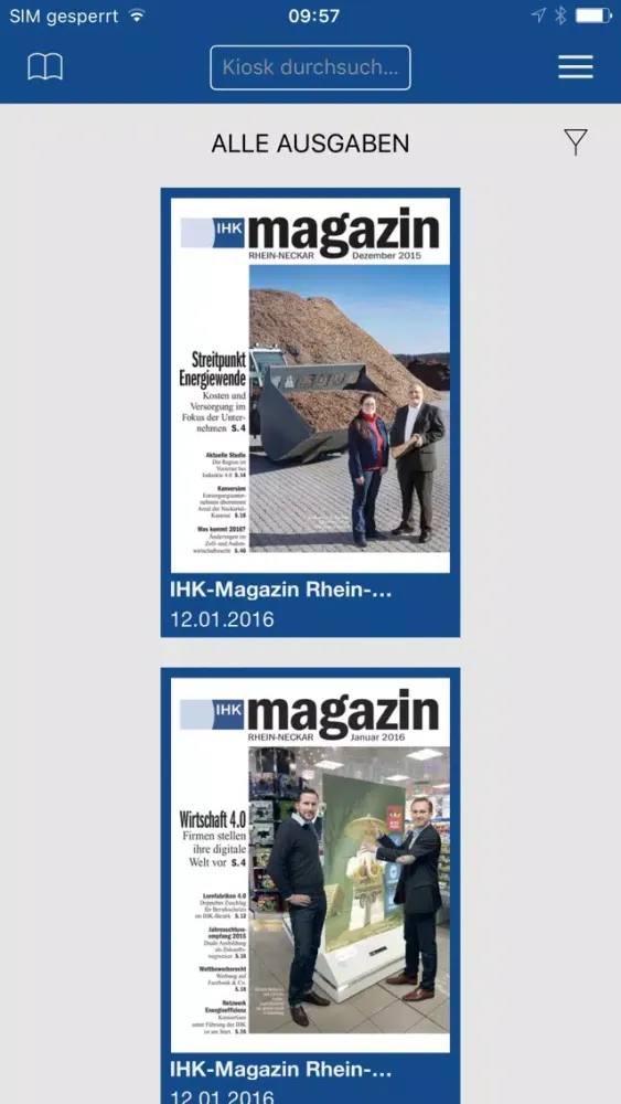 IHK-Magazin der IHK Rhein-Neckar স্ক্রিনশট