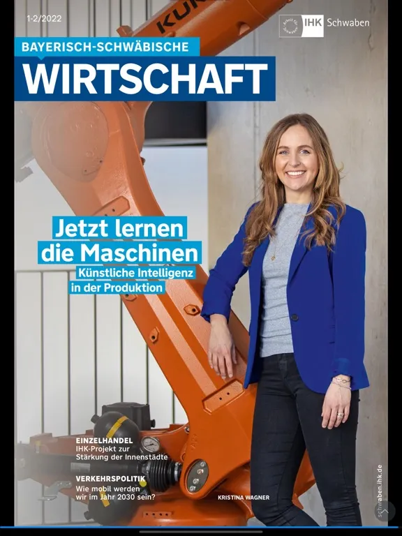 Capturas de tela do BSW Magazin der IHK Schwaben iPad 
