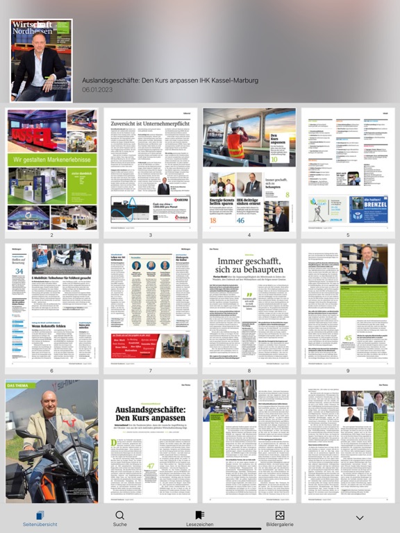 IHK-Zeitschriften Kiosk iPad  سکرین شاٹس