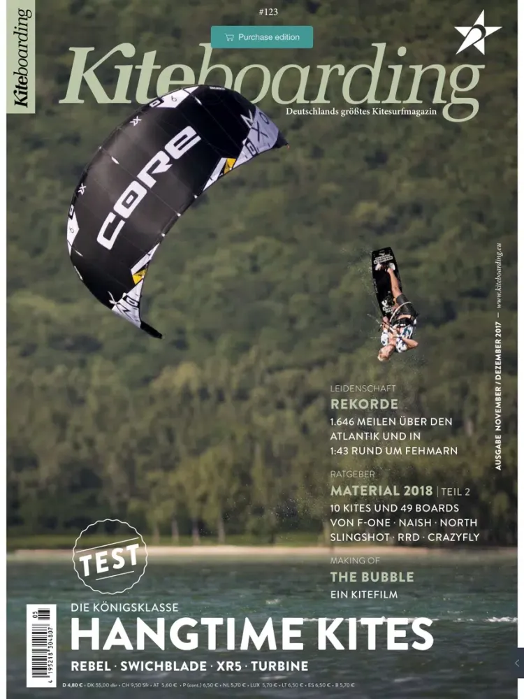 Capturas de tela do Kiteboarding Magazin iPad 