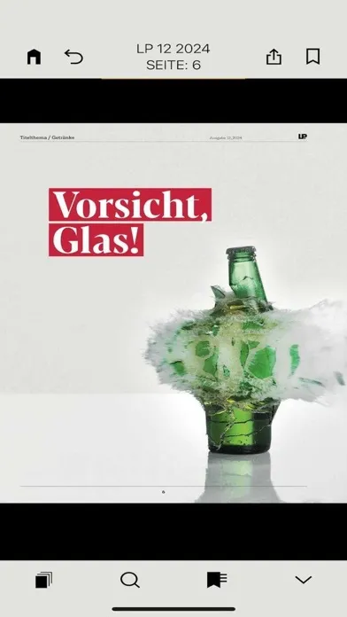 LEBENSMITTEL PRAXIS E-Paper 스크린샷