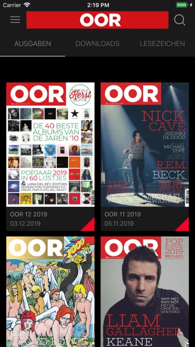 ภาพหน้าจอของ OOR Magazine NL