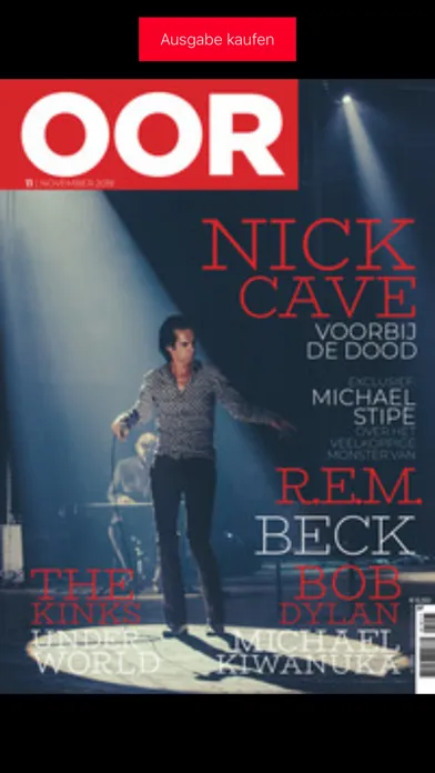 ภาพหน้าจอของ OOR Magazine NL