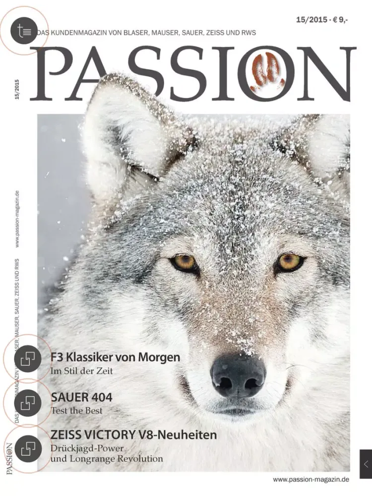 PASSION Magazin iPad  Ekran Görüntüleri